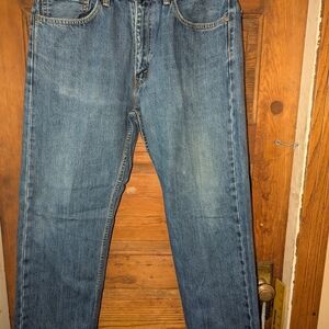 Levi's Blue Straight Jeans Classic Denim Style